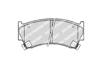 фото thumb №1, Delphi тормозные колодки тормозные nissan almera i sentra v 1