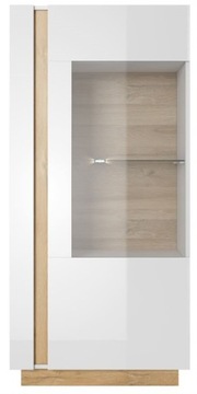 Скандинавская стенка для гостиной Ralph White Gloss