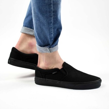 Buty trampki męskie czarne old skool Vans Asher 44