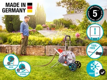 Gardena AquaRoll M Easy Металлическая тележка для шланга o