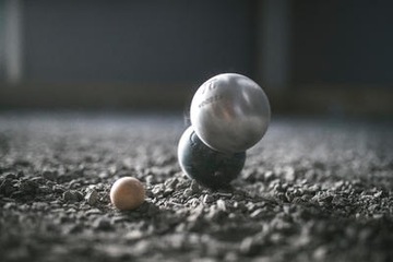 3 полутвердых шара для петанка, нержавеющая сталь