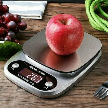 Точные кухонные весы DraVires 10 кг, 1 г, ЖК-дисплей