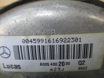 фото thumb №11, Mercedes a w168 насос гальмівна серво 0054302030