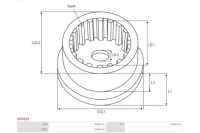 фото thumb №2, Набор ремонтный, стартер as-pl sg0029