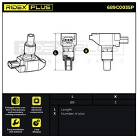 фото thumb №10, Ridex plus 689c0035p катушка зажигания do mazda rx-8 se, fe