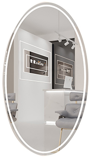 Konsola Konsoleta Fryzjerska Barberska Lustro Fryzjerskie 150x70 Led PRO