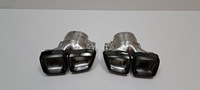 фото thumb №1, Mercedes ml w166 насадки выхлоп чёрные