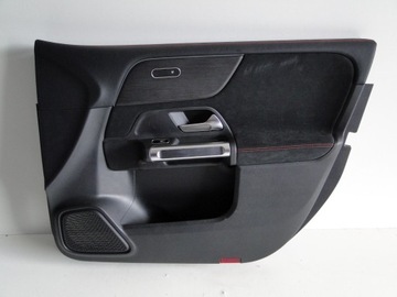 фото thumb №9, Mercedes glb x247 247 оббивка боковина двері передні праві червона nić