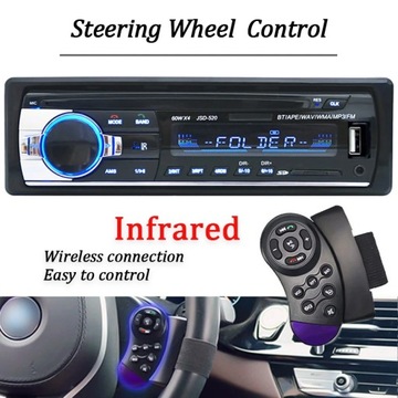 Автомобильная магнитола Style B 1 din Bluetooth 60Wx4 USB/SD AUX