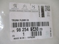 фото thumb №10, Citroen c4 cactus обшивка пол багажника nowa оригинальная 98254543zd