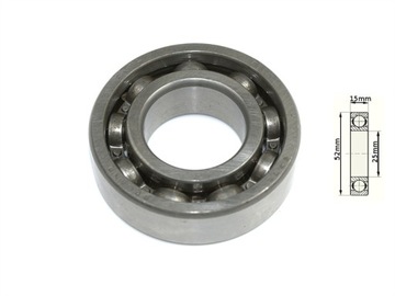 ПОДШИПНИК 6205 ПОЛЬША 25х52х15
