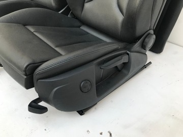 фото thumb №5, Салон шкіряні sedan audi a3 8v чорний сидіння обшивки диван монтаж