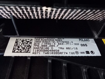 фото thumb №7, Vw touareg ii 7p рестайлинг панель консоль подушки do восстановление kpl eu