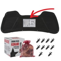 фото thumb №1, Шумоізоляція капота двигуна hyundai ix35 09-15r кліпси + відлякувач gryzoni