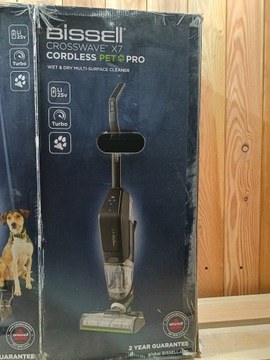 Bissell 2955N CrossWave X7 Аккумуляторный пылесос для домашних животных