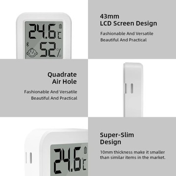 ДАТЧИК ТЕМПЕРАТУРЫ ВЛАЖНОСТИ TH05 Умный дом BLUETOOTH LCD TUYA