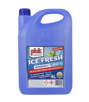 PLAK ICE FRESH -20 4L ZIMOWY PŁYN DO SPRYSKIWACZY