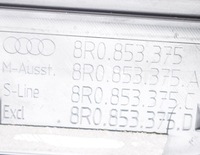 фото thumb №11, Audi q5 sq5 2017 набір молдинг поріг внутрішніх