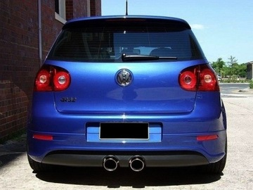 фото thumb №10, Дифузор vw golf v 5 спойлер w бампер gti r32 вигляд