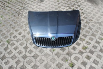 фото thumb №8, Skoda octavia ii рестайлинг 2008- капот крышка двигателя комплектная оригинал