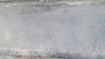 фото thumb №10, Bmw x3 f25 рестайлинг спойлер спойлер накладка бампера зад заднего // 1781