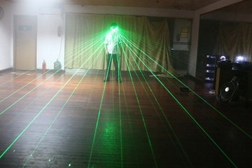 Лазерные очки, излучающие светодиодный свет