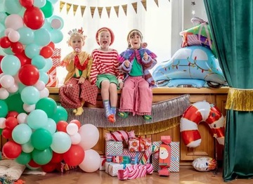PUDEŁKA NA PREZENTY CUKIERKI 2 SZT BOŻE NARODZENIE
