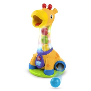 ИГРУШКА-ШАР-ФОНТАН Bright Starts GIRAFFE Spin Giggle 10933 ДЛЯ ДЕТЕЙ