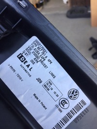 фото thumb №9, Vw golf 8 обшивки задняя 5h6867762c d 5h6867761 a