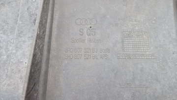 фото thumb №8, Спойлер накладка накладка бампера audi q5 sq5 8r 8r0807521bl 8r0807819m