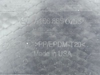 фото thumb №10, Решётка диффузор бампера mercedes gl w166 x166 2011-15 amg задняя a1668850753