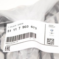 фото thumb №10, Bmw 7 f01 передняя часть m бампер lower left решётка 51117903673 7903673 2015