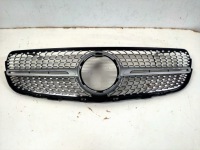 фото thumb №7, Решётка радиатора решётка радиатора бампера mercedes glc x253 2015-19r silver bez kam