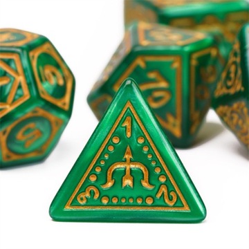 НАБОР DRUID MAGIC ИЗ 7 КУБИКОВ ДЛЯ РПГ