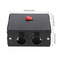 фото thumb №12, Обігрівач автомобільна farelka радіатор 600w12v