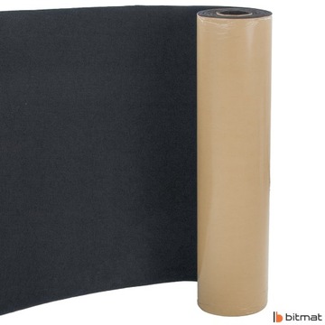 Mata pianka ochronna trudnopalna 1cm 25x100cm samoprzylepna pokrywa silnika