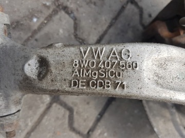 фото thumb №6, Audi a4 b9 8w 15-18r 2.0 tdi амортизатор поворотный кулак правая перед