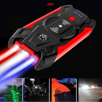JUMP STARTER START BOOSTER POWERBANK УСТРОЙСТВО ФОНАРЬ 20000 мАч 12 В 800 А