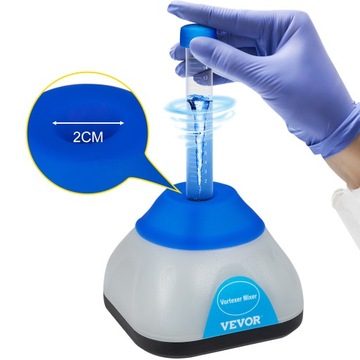 Лабораторный миксер VEVOR Vortex 50 мл 3000 об/мин