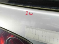 фото thumb №13, Крышка багажника задняя стекло seat ibiza iii 6l серебристый s7n