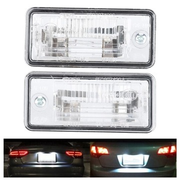 фото thumb №11, Лампочки номерного знака led do audi a3 a4 a5 a6 c6 a8 d3