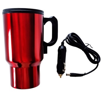 Термокружка THERMOS STEEL 420 мл НАГРЕВАТЕЛЬ 12В