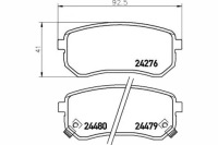 фото thumb №1, Textar гальмівні колодки гальмівні kia задня picanto 04- i10 08