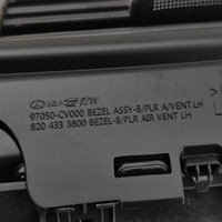 фото thumb №6, Kia ev6 2022 форсунки / решётки обдув панели приборной панели