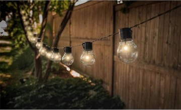 Садовый светильник GIRLAND SOLAR LED WARM WHITE