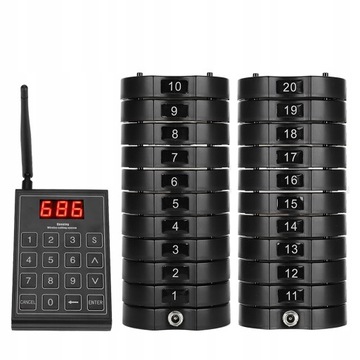 SYSTEM PAGER W RESTAURACJI ZESTAW