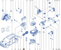фото thumb №12, Кронштейн подушка коробки зад renault dacia 113606335r