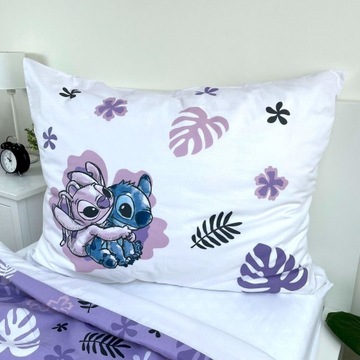 ПОСТЕЛЬНОЕ ПОСТЕЛЬНОЕ ХЛОПКОВОЕ LILO AND STITCH STICH 140x200