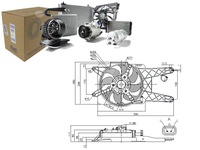 фото thumb №1, Вентилятор радиатора с корпус fiat seicento / 6