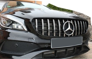 фото thumb №2, Решётка радиатора решётка panamericana mercedes c117 cla 13-